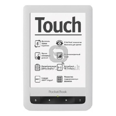 Parduodu el.knygų skaityklę PocketBook Touch White 622