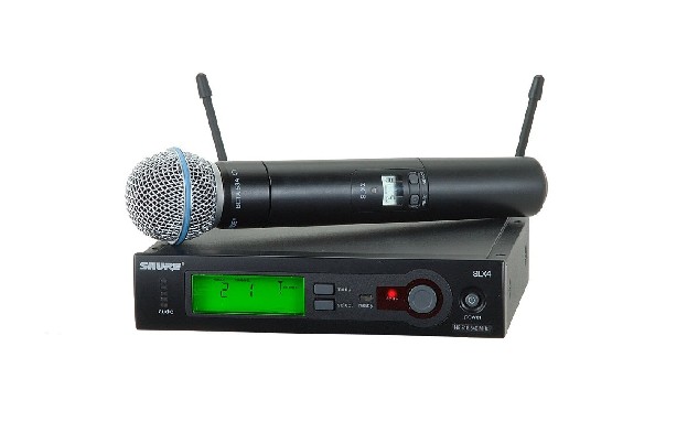 Parduodu radio mikrofono sistemą SHURE Beta 58A SLX4