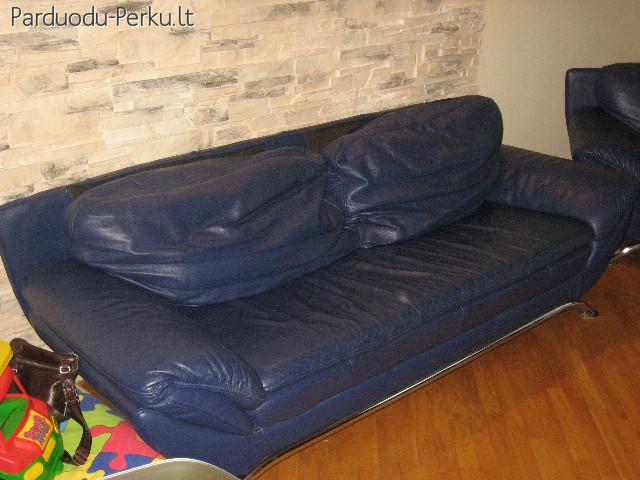 Parduodu sofa ir du fotelius