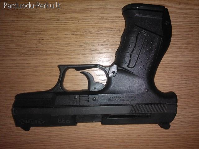 Parduodu WALTHER P99 dujini pistoleta 9 MM. VOKIETIJA