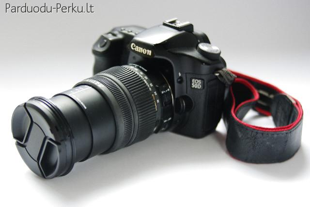 Parduodudu Canon EOS 50D su Sigma 18-125mm f/3.8-5