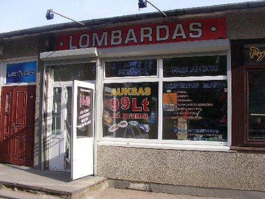 PATIKIMIAUSIAS LOMBARDAS KLAIPEDOJE !