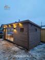 Pirtys lauko pavėsinės medinis sodo namelis
