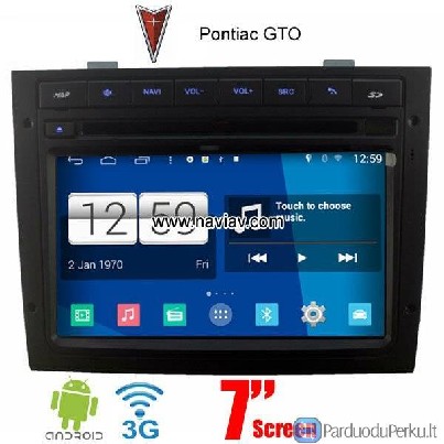 Pontiac GTO Android 4.4 Car WIFI 3G GPS Radio DVD