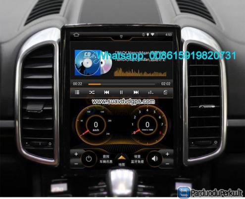 Porsche Cayenne radio GPS android Vertical screen