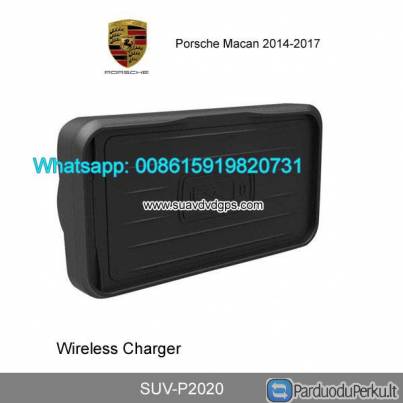 Porsche Macan Car QI wireless charger quick charge fast wireless charging