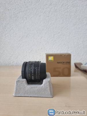 Portretinis objektyvas Nikon 50mm f/1.8d.