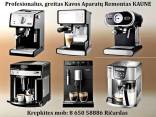 Profesionalus, greitas Kavos Aparatų remontas KAUNE 8 650 58886
