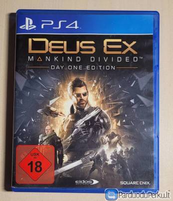 PS4 Žaidimas Deus Ex: Mankind Divided – Day One Edition