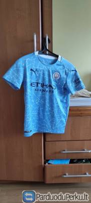 Puma Manchester City vaikiški futbolo marškinėliai
