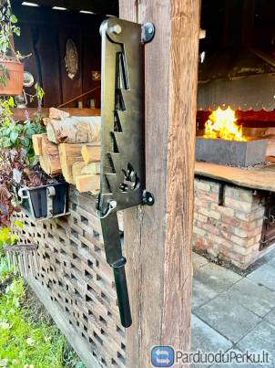 rankinė malkų skaldyklė