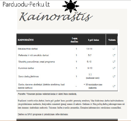 Rašau kursinius, bakalaurinius, referatus ir kitus darbus