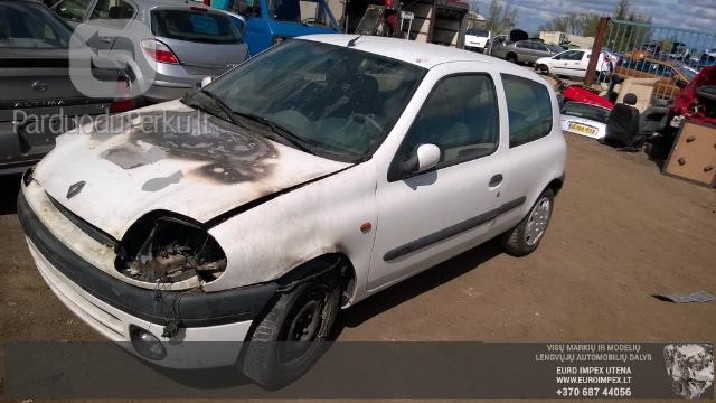 RENAULT CLIO 1998 1.6 1598CM3 66KW BENZINAS MECHANINE HACBEK