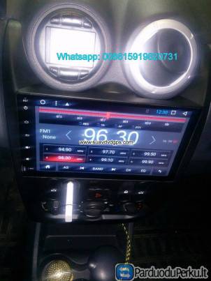 Renault Logan Sando garso radijo automobilių Android WiFi GPS navigacijos fotoaparatas