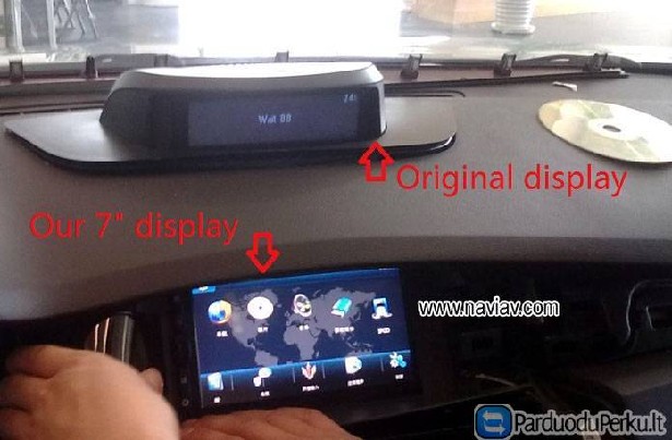 Renault Platuma OEM stereofoninis radijas Automobi