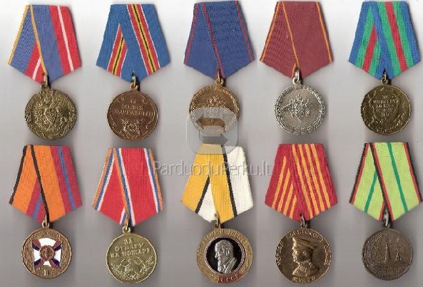 Rusijos medaliai