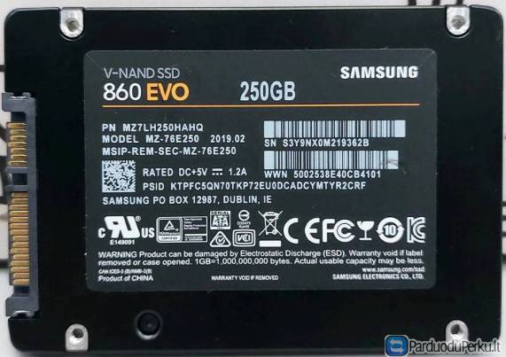 Samsung 860 EVO 250 GB