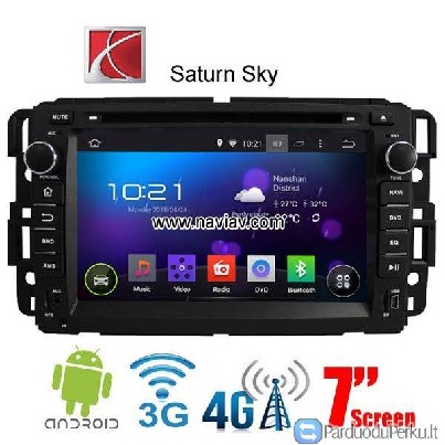 Saturn Sky Android 4.4 Car Radio WIFI 3G 4G DVD