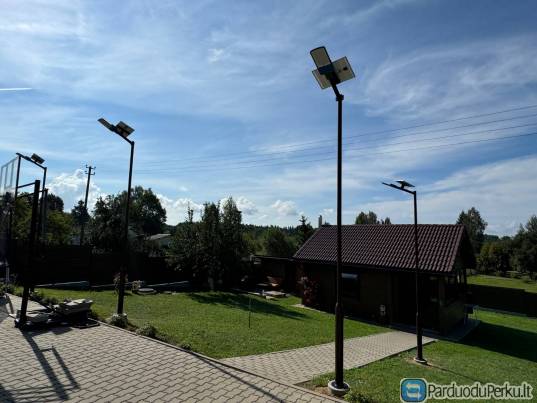 Saulės baterijų kiemo ir gatvės šviestuvai