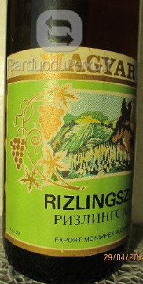 Sausas vynas "Rizlingas"