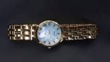 Sekonda 4311 Ladies Gold Plated Diamond Set Mother of Pearl Dial Watch