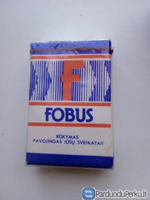 Senos sovietiniu laikų  cigaretes "Fobus"