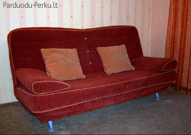 sofa-lova ir du foteliai