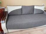 Parduodu sofą su miegojimo funkcija, naudota, prižiūrėta, nebrangi