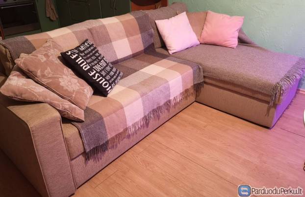 Sofa - lova, minkštas kampas