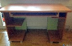 Spintelė, knygų lentyna, skelbimų lenta, rašomasis stalas