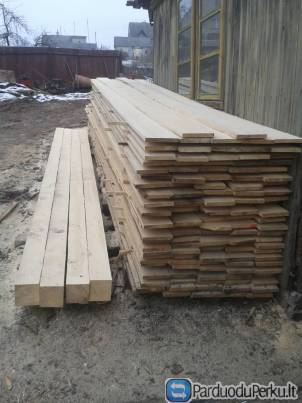 Statybinė mediena, impregnavimas, obliavimas