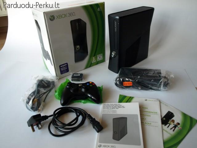 Su GARANTIJA Xbox360 Slim 4Gb atrištas LT+3.0 LIVE