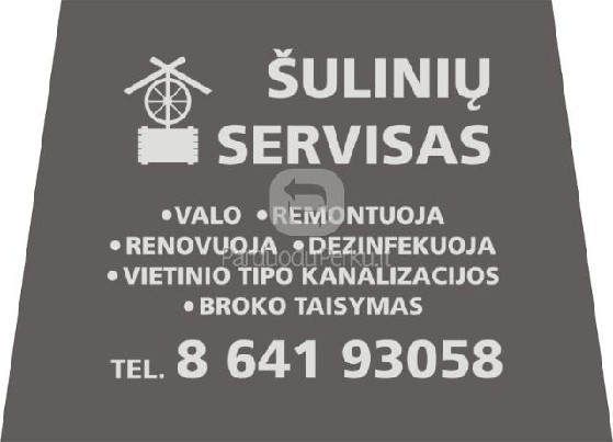 Šulinių Servisas 864193058