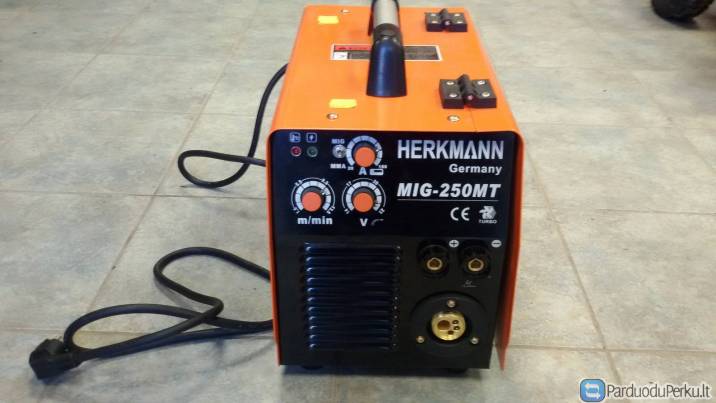 Suvirinimo aparatas Herkmann MIG-250MT
