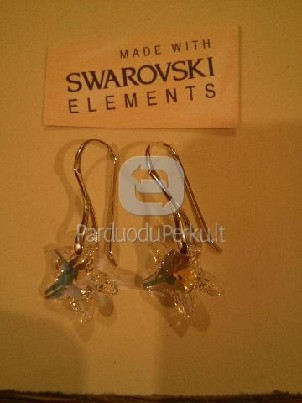 Swarovski elements auskarai