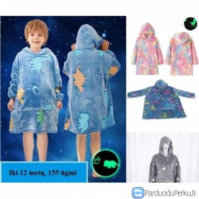 Tamsoje šviečiantis džemperis  KIDHUG