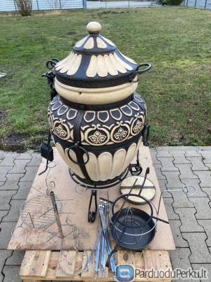 Tandoor GREECE 100L | Antikvarinė šamotinė kepsninė