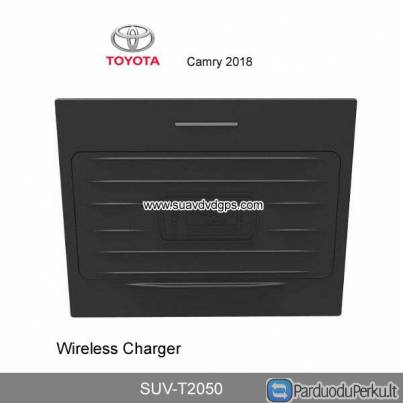 Toyota Camry car QI wireless charger quick charge fast wireless charging