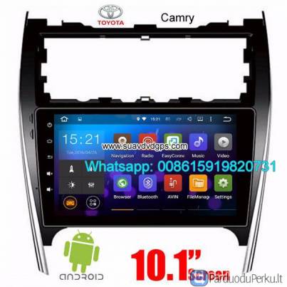 Toyota Camry USA AU UK audio radio Car android wifi GPS camera video