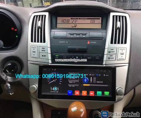 Toyota Harrier Car audio radio android GPS navigation camera