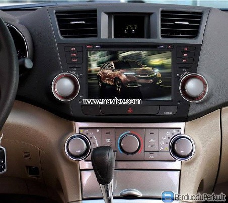 Toyota Highlander Kluger Android 4.4 Car Radio GPS