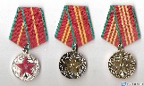 TSRS medaliai