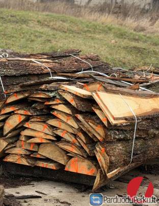 Uosio ąžuolo malkos (atraižos)