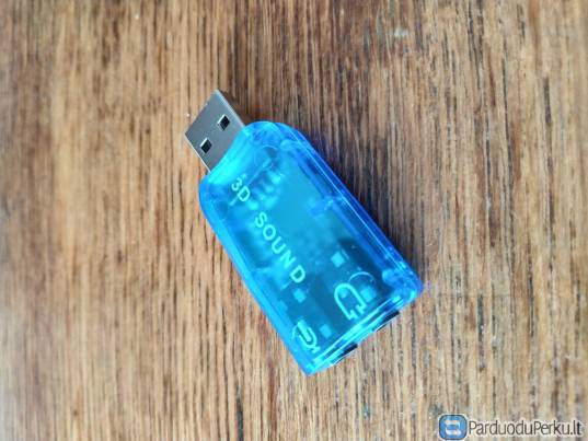 USB garso korta