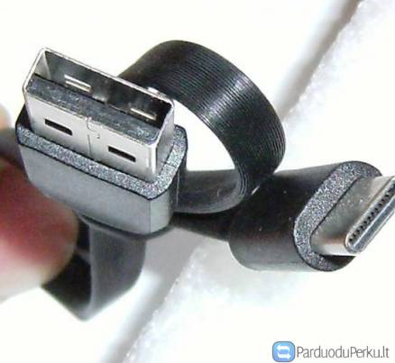 USB Type C- USB 2.0 krovimo kabeliai Kaune