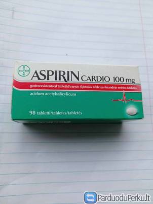 Vaistas Aspirin cardio