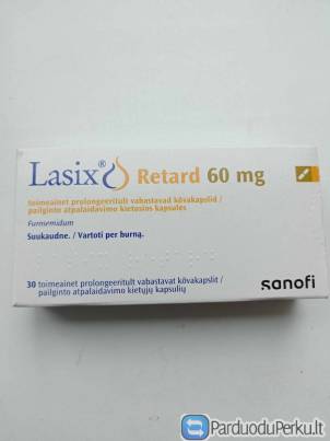 Vaistas Lasix retard