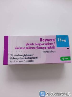 Vaistas Roswera 1  dėžutė - 0,50 €