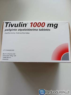 VaistasTivulin 1000 mg -120 tab