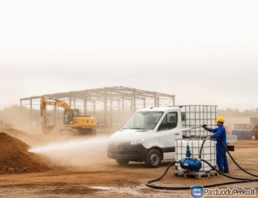 Vanduo dulkių slopinimui Vilniuje | Vandens pristatymas – UAB Biovaliuta